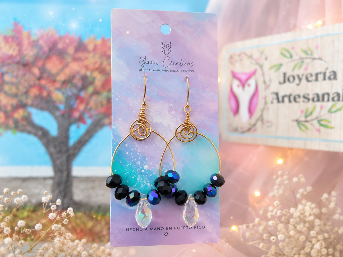 ✨ Aretes Noche Boreal ✨