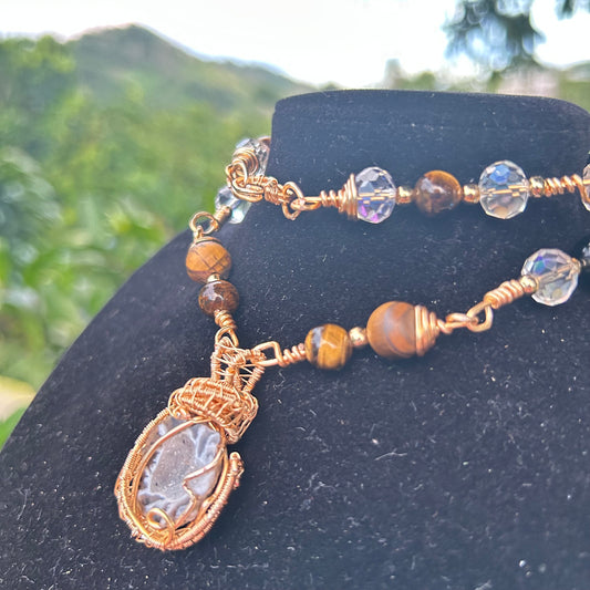 Collar Raíces de protección set